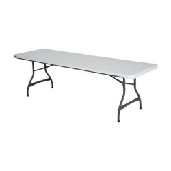 8ft Plastic Rectangular Tables